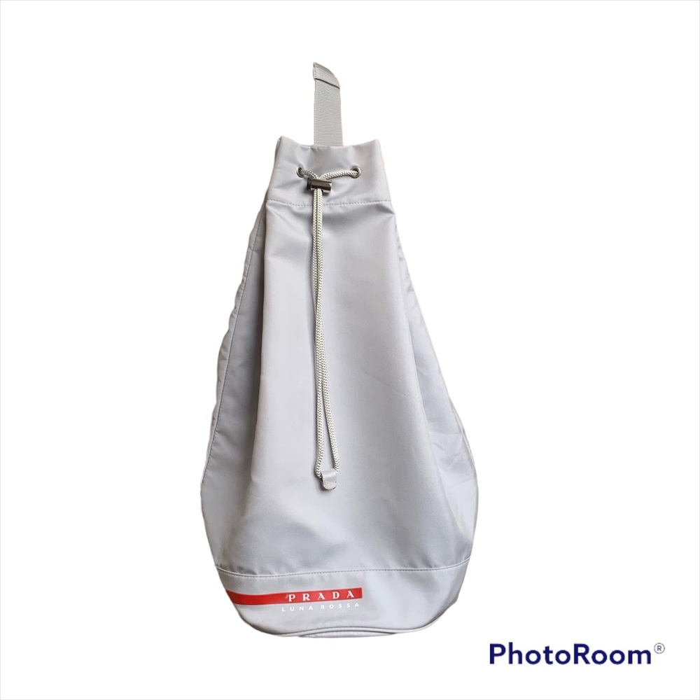 Prada Luna Rosa Knapsack Bucket Drawstring Backpack Bag - Picture 3 of 7